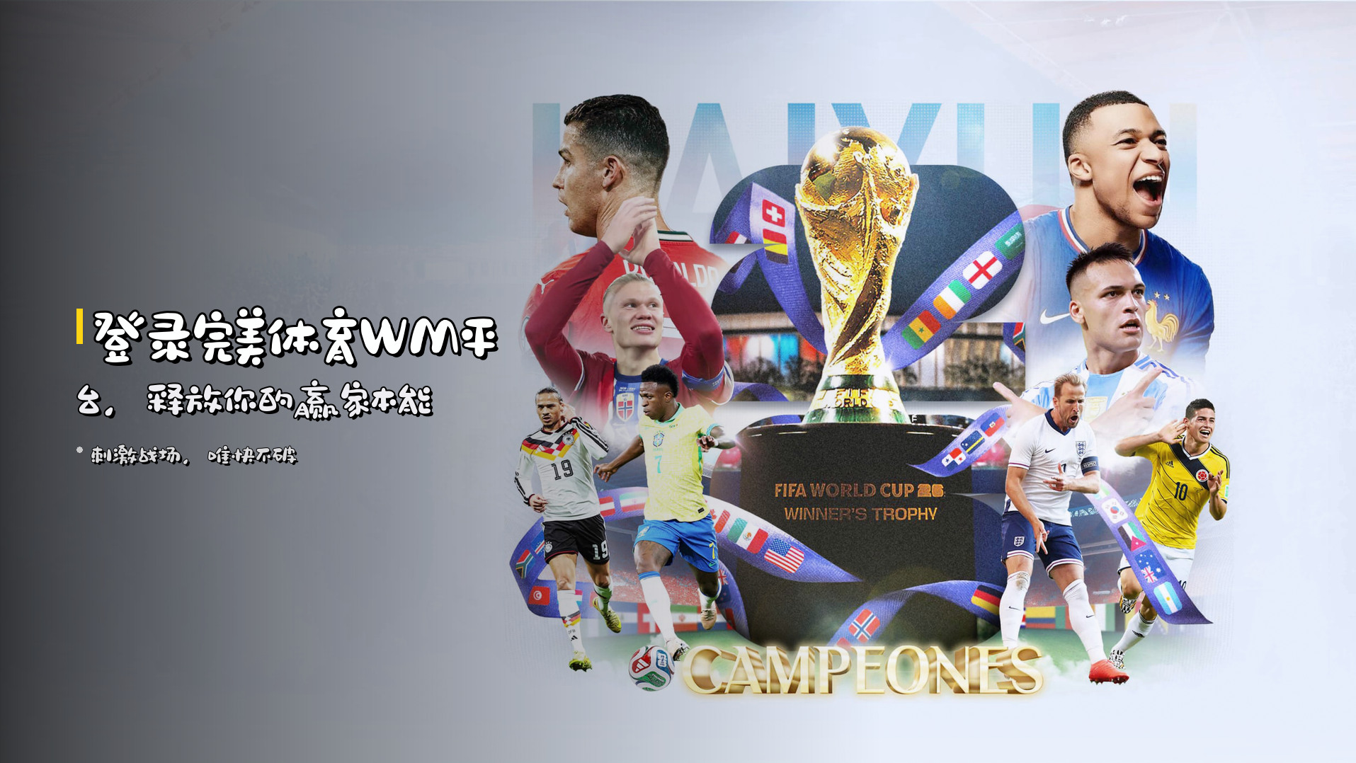 登录<strong>完美体育WM平台</strong>，释放你的赢家本能